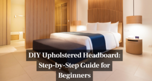 DIY Upholstered Headboard