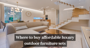 Where to buy affordable luxury outdoor furniture sets